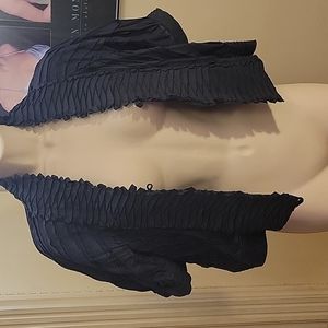 BCBG NAVY BLUE BOLERO JACKET